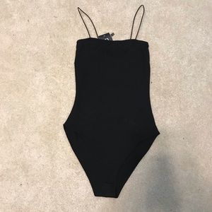 Skinny Spaghetti strap Bodysuit